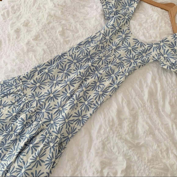 New Ralph Lauren Linen Long Floral Dress - Picture 16 of 16